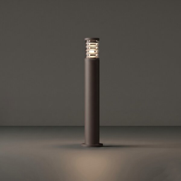 Ideal Lux - Lampă de exterior TRONCO 1xE27/42W/230V 80 cm IP65 maro