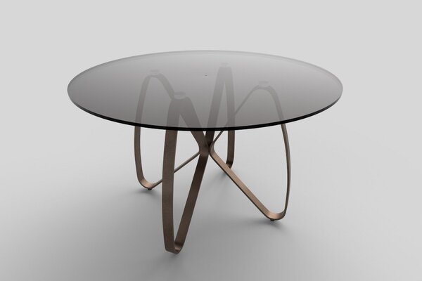 Masa picioare aurii Lungo, Ø120XH76 CM