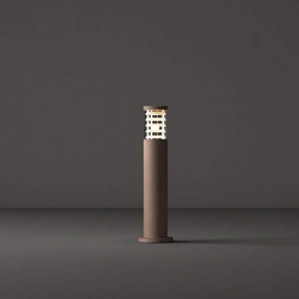 Ideal Lux - TRONCO lampă de exterior 1xE27/42W/230V 60 cm IP65 maro