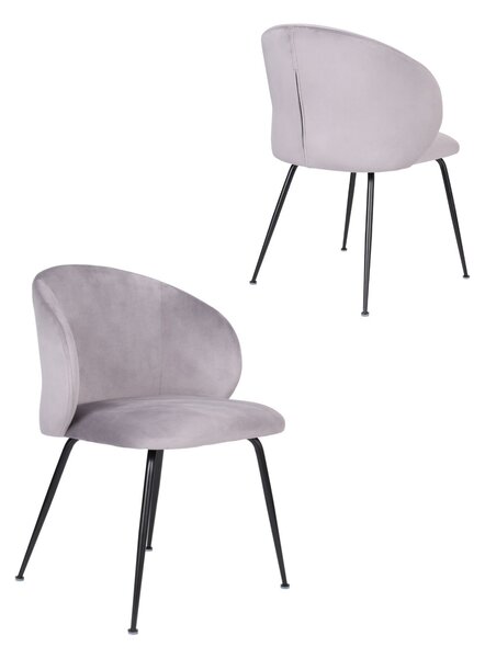 Scaun Ganta Black gri