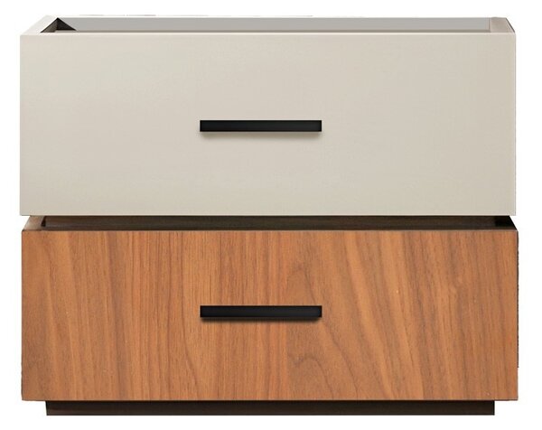 Noptiera Sonlen MDF nuanta nuc-bej 60x40x44.5 cm