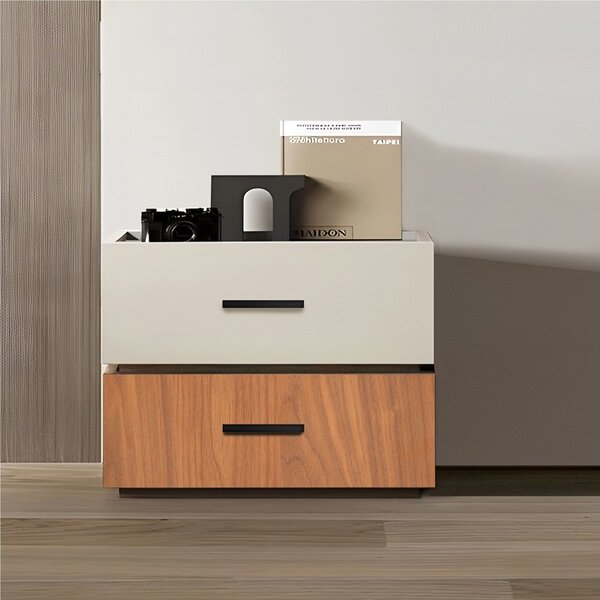Noptiera Sonlen MDF nuanta nuc-bej 60x40x44.5 cm