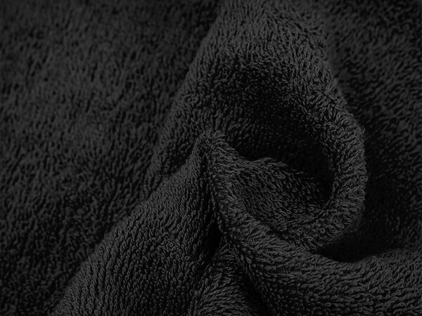 Prosop copii Bella negru 30x50 cm, 100% bumbac