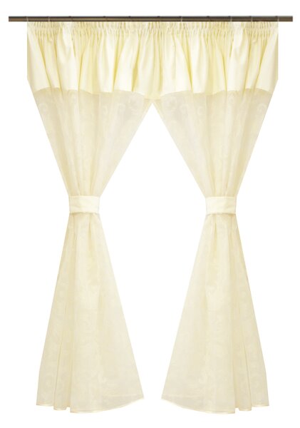 Perdea Velaria organza fancy, 290x150 cm