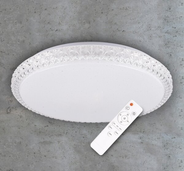 LED Plafonieră IRINA LED/48W/230V cu telecomandă