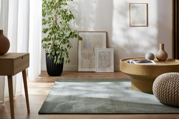 Covor Belgian Living Dormitor, Fargo 71501 040, Verde 80 x 150, Dreptunghi