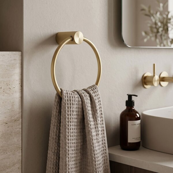 Cuier baie Ring 64106 SOLO Brush Gold