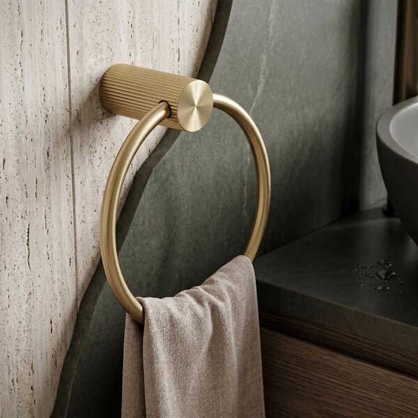 Cuier baie Ring 64106 SOLO Brush Gold