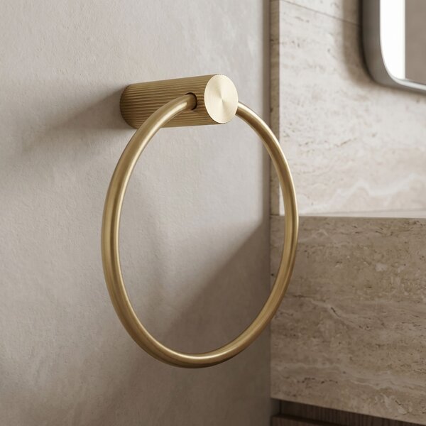 Cuier baie Ring 64106 SOLO Brush Gold