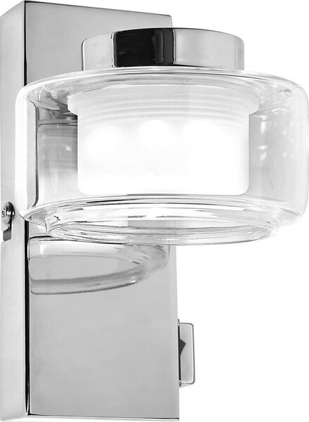 Osram - Aplica LED de perete pentru baie ORBIS FLAME, 5,5 W, 230 V, IP44, crom