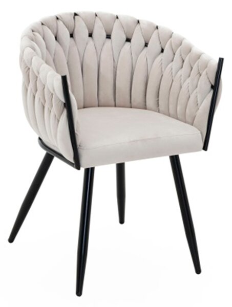 Scaun Living Tapitat KJC11 Bej