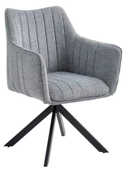 Scaun Living Tapitat KJC385 Gri