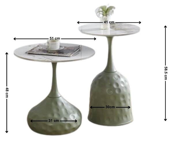 Set 2 Masute Cafea KJCT004