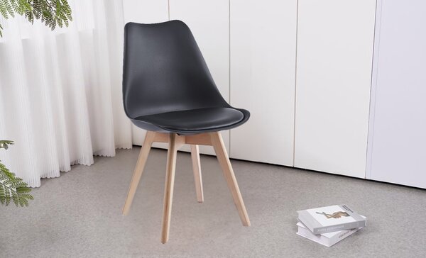 Scaun Living J900 Negru