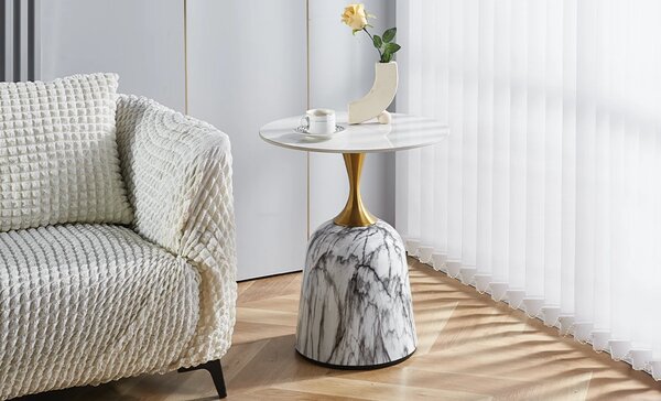 Masuta Cafea KJCT060 Gray Marble