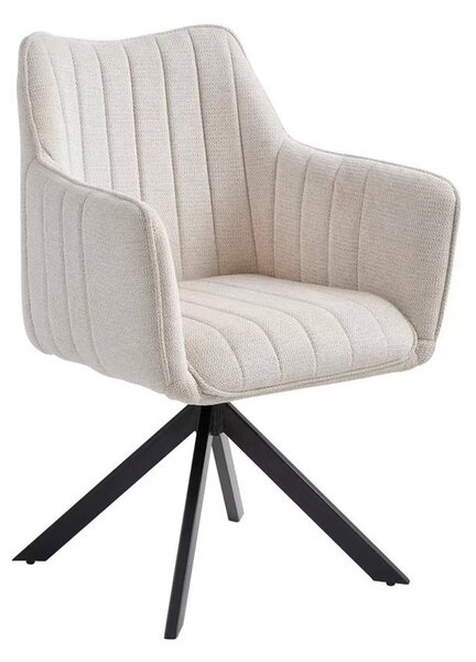 Scaun Living Tapitat KJC385 Bej