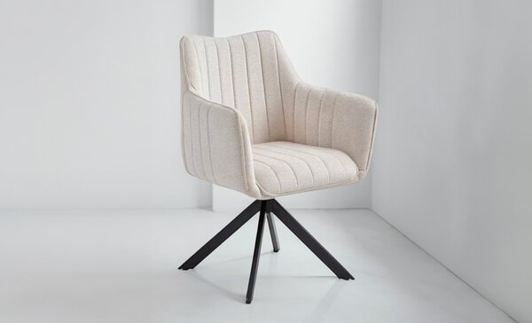 Scaun Living Tapitat KJC385 Bej