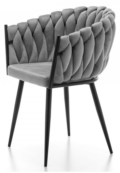 Scaun Living Tapitat KJC11 Gri