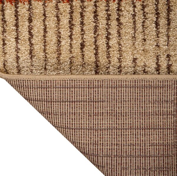 Traversa Hol, Festonata, Model Orlando 22002, Maro Portocaliu, Latime 80 cm 80 x 50