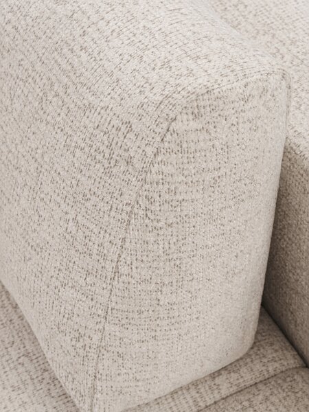 Canapea extensibilă Velamo - chenille bej deschis Bella 05