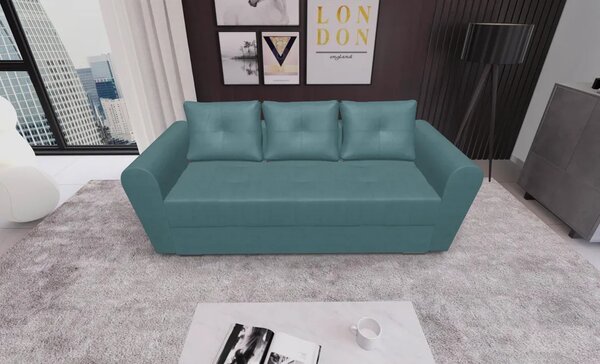 Canapea Extensibila Lacrima Mini, Albastru marin