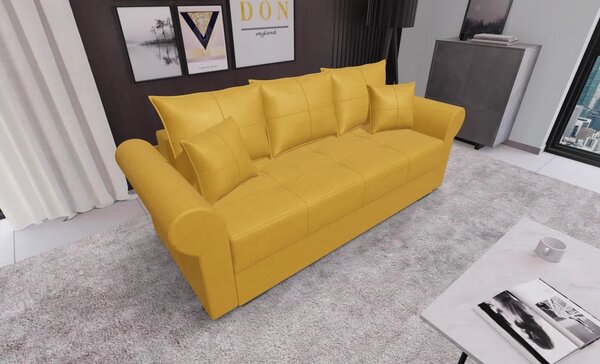 Canapea Extensibilă Elsa Mini, Galben
