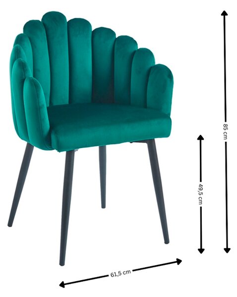 Scaun Living KJC113 Verde