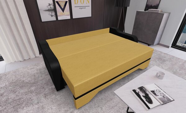 Canapea Extensibila Royal Mini, Mustar
