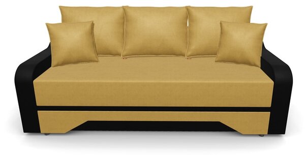 Canapea Extensibila Royal Mini, Mustar