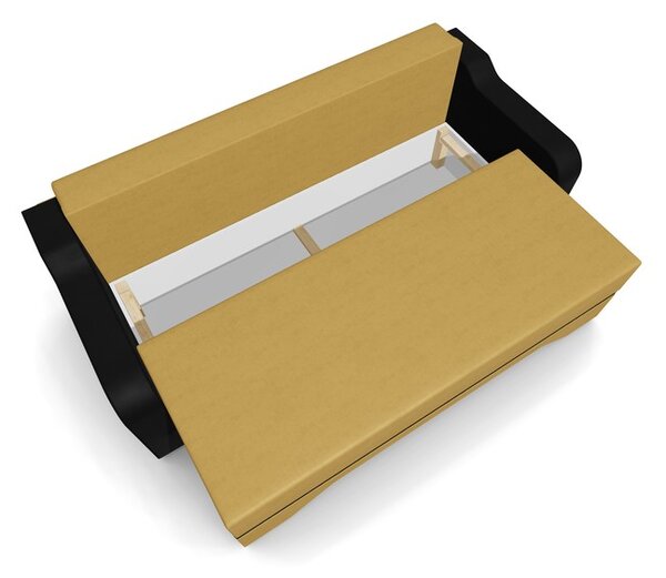 Canapea Extensibila Royal Mini, Mustar