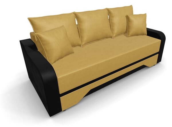 Canapea Extensibila Royal Mini, Mustar