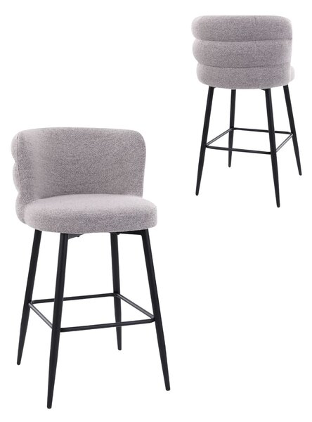 Scaun de bar Teno gri