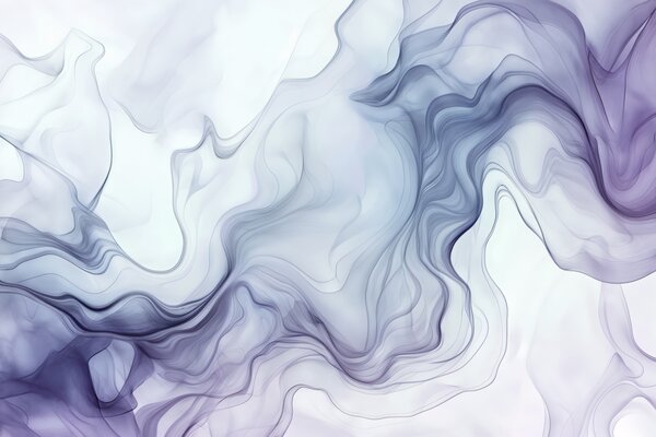 Tapet Valuri abstracte colorate pe un fundal deschis, Fototapet 3D, Fotomurale 3D Forme geometrice, w01185v1 : Uwalls.ro