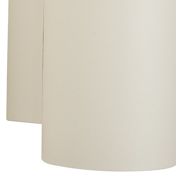 Aplică modernă bej GU10 50mm rotundă cu 2 lumini - Sandy