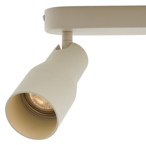 Spot plafon rotund bej GU10 50mm 2 lumini - Stanley