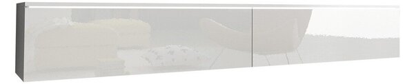 Comodă TV Scientia IAlb lucios, Alb, 18x3x3cm