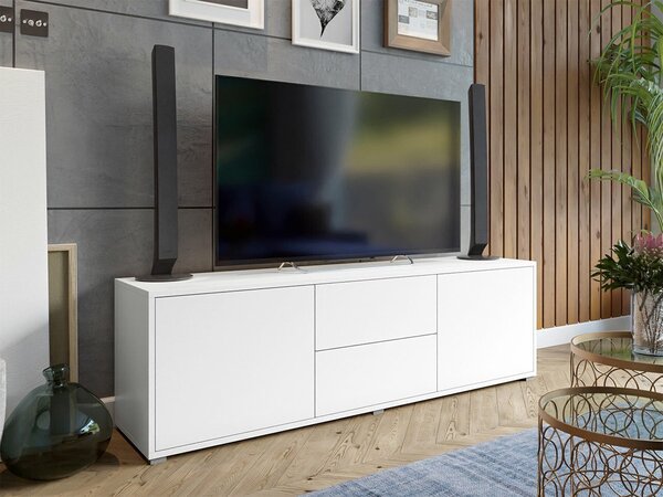 Comodă TV Comfivo TutelaAlb, 14x5x4cm