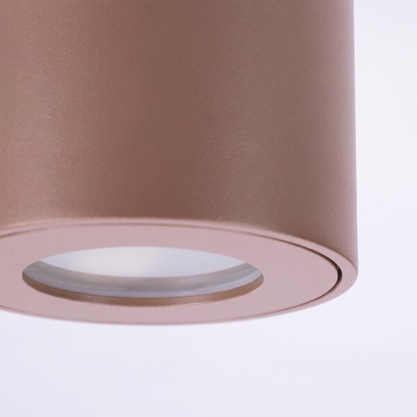 Brilagi - Corp de iluminat spot pentru baie MIA 1xGU10/30W/230V 84x80 mm maro IP54
