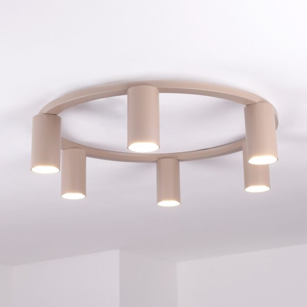 BRILAGI - Lampă de tavan SELE 6xGU10/30W/230V bej