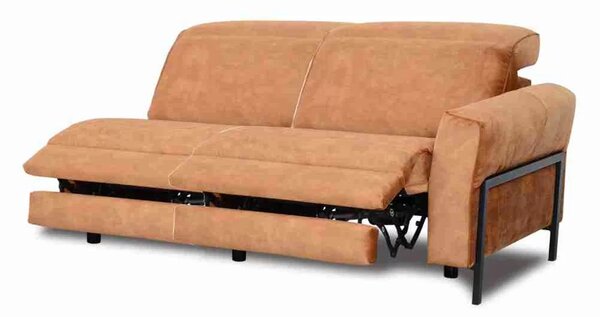 Coltar extensibil cu 2 reclinere Mellow din piele