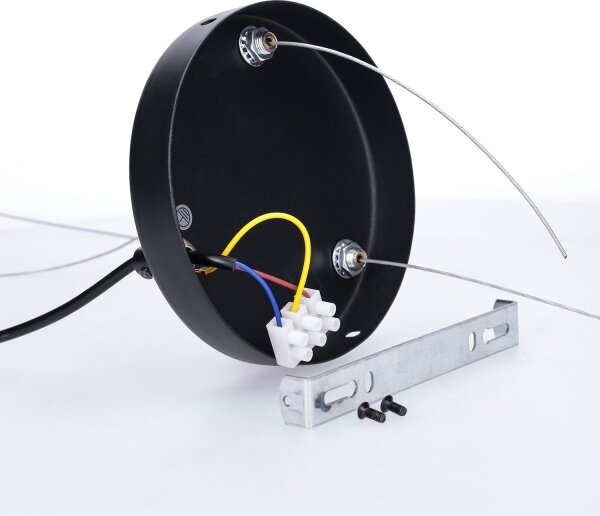 BRILAGI - Lustră suspendată cu cablu SELE 6xGU10/30W/230V neagră