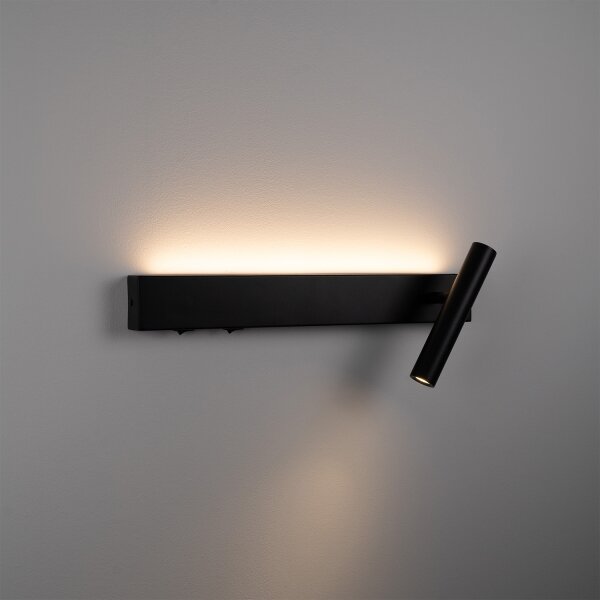 BRILAGI - Aplica de perete LED tip spot ARLIX LED/3W/230V + LED/7W negru CRI 90