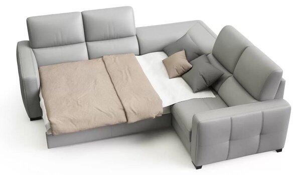 Coltar extensibil Leonardo 25F-E-1RF-1RF piele