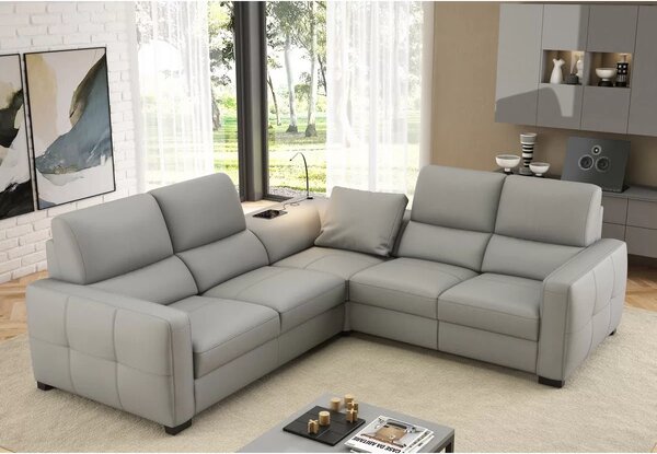 Coltar extensibil Leonardo 25F-E-1RF-1RF piele