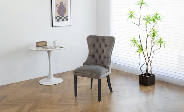 Scaun Living KJC005 Gri/Negru