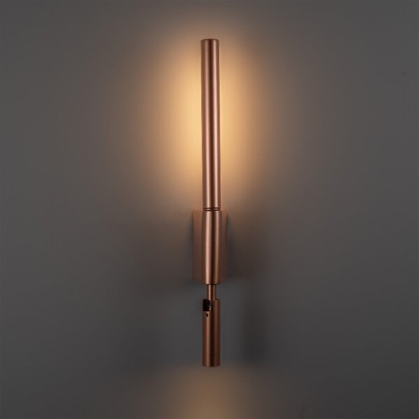 BRILAGI -LED Aplică de perete cu spot VIXON LED/3W/230V + LED/5W, finisaj bronz, CRI 90