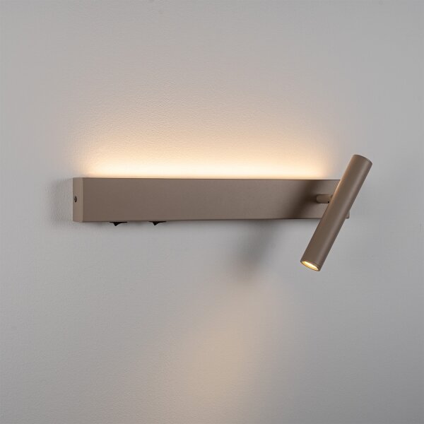 BRILAGI - Aplică de perete tip spot ARLIX LED/3W/230V + LED/7W bej CRI 90