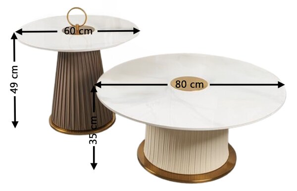 Set Masute Cafea KJCT017