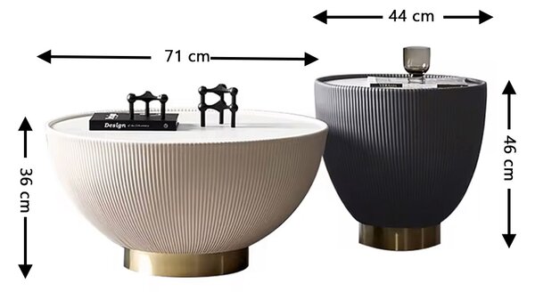 Set Masute Cafea KJCT010