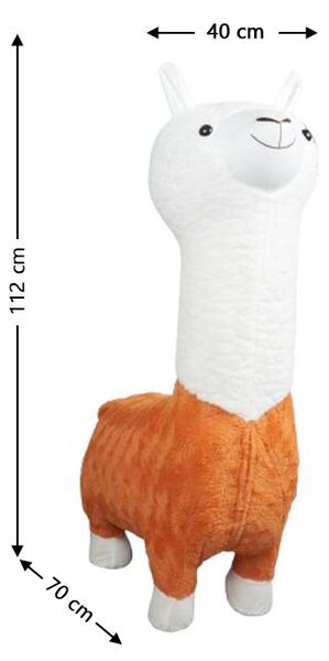 Taburet Alpaca KJP4336, Portocaliu